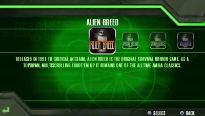 Alien Breed - Screenshot - Game Select Image