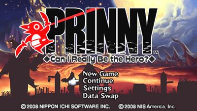 Prinny: Can I Really Be the Hero? - Screenshot - Game Title Image