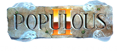 Populous II: Trials of the Olympian Gods - Clear Logo Image