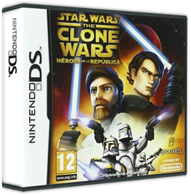 Star Wars: The Clone Wars: Republic Heroes - Box - 3D Image