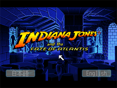 Indiana Jones and the Fate of Atlantis - Screenshot - Game Select Image