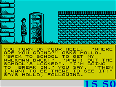 Grange Hill: The Computer Game - Screenshot - Gameplay Image