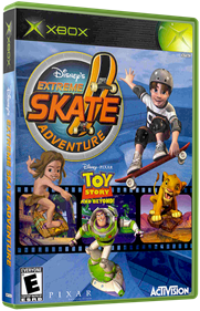 Disney's Extreme Skate Adventure  - Box - 3D Image