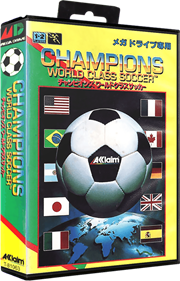 Champions World Class Soccer - Box - 3D Image