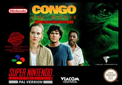 Congo: The Movie: The Secret of Zinj - Fanart - Box - Front Image