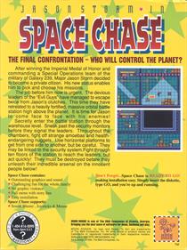 Jason Storm in Space Chase: Showdown in Orbit - Box - Back Image