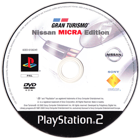 Gran Turismo: Nissan Micra Edition - Disc Image