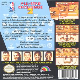 NBA All-Star Challenge 2 - Box - Back Image
