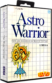 Astro Warrior - Box - 3D Image