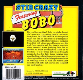 Stir Crazy featuring BoBo - Box - Back Image