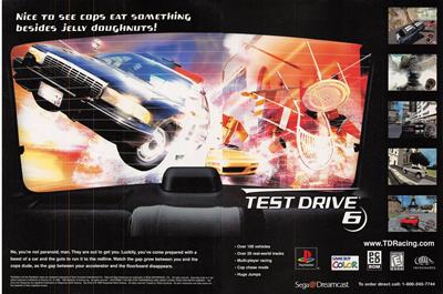 Test Drive 6 - Advertisement Flyer - Front Image