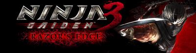 Ninja Gaiden 3: Razor's Edge - Arcade - Marquee Image