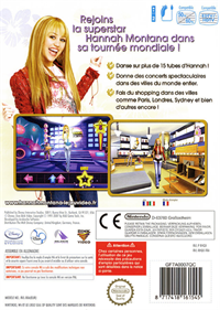 Hannah Montana: Spotlight World Tour - Box - Back Image