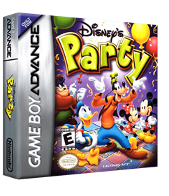 Disney's Party - Box - 3D Image