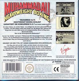 Muhammad Ali: Heavyweight Boxing - Box - Back Image