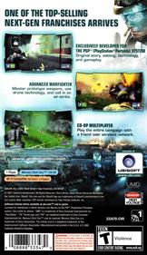 Tom Clancy's Ghost Recon: Advanced Warfighter 2 - Box - Back Image