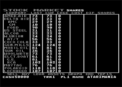 Stock Market: The Game - Screenshot - Gameplay Image