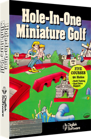 Hole-In-One Miniature Golf - Box - 3D Image