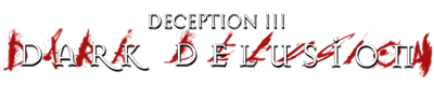Deception III: Dark Delusion - Clear Logo Image