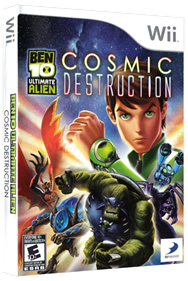 Ben 10: Ultimate Alien: Cosmic Destruction - Box - 3D Image