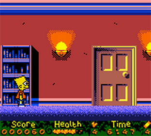 The Simpsons: Night of the Living Treehouse of Horror - Screenshot - Gameplay Image
