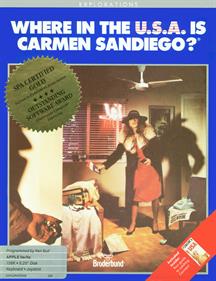 Where in the U.S.A. is Carmen Sandiego? - Box - Front Image