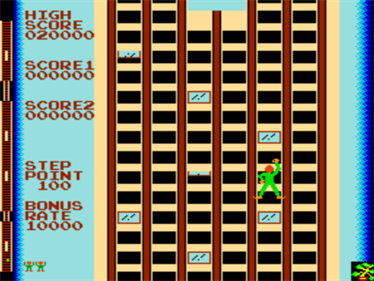 Oretachi Geesen Zoku: Crazy Climber - Screenshot - Gameplay Image
