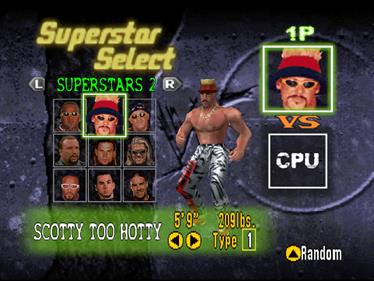 WWF No Mercy - Screenshot - Game Select Image