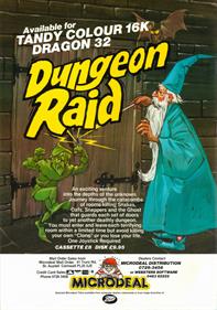 Dungeon Raid - Advertisement Flyer - Front Image