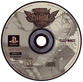 Rival Schools - Disc Image