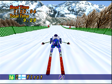 Nagano Winter Olympics '98 - Screenshot - Gameplay Image