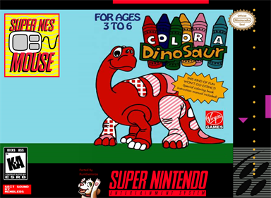 Color A Dinosaur