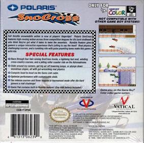 Polaris SnoCross - Box - Back Image