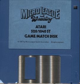 MicroLeague Wrestling - Disc Image