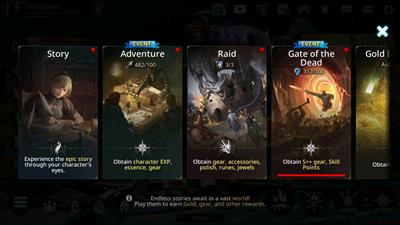 Darkness Rises - Screenshot - Game Select Image