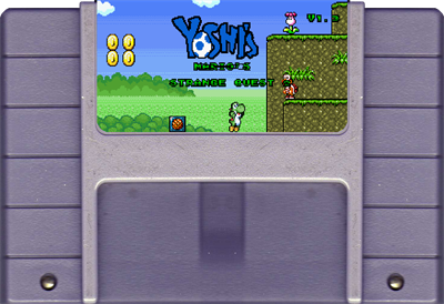 Yoshi's Strange Quest - Cart - Front Image