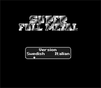 Super Full Metal Planet - Screenshot - Game Title Image