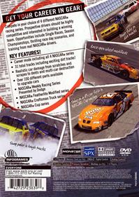 NASCAR: Dirt to Daytona - Box - Back Image