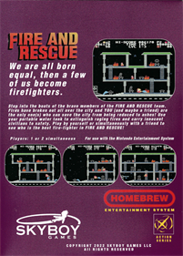 Fire and Rescue - Box - Back Image