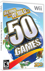 Around the World in 50 Games - Box - 3D Image
