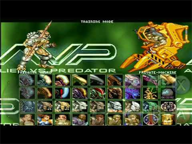 Alien vs Predator MUGEN - Screenshot - Game Select