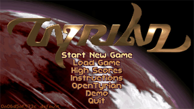 Open Tyrian - Screenshot - Game Title Image
