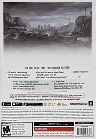 The Last of Us: Part I - Box - Back Image