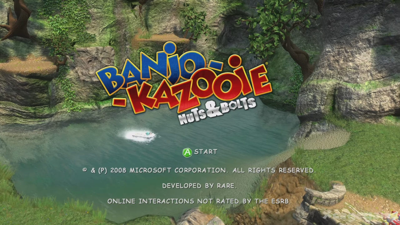 Banjo-Kazooie: Nuts & Bolts (Microsoft Xbox 360, 2008) - European