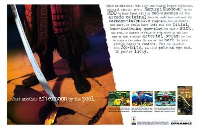 Samurai Shodown - Advertisement Flyer - Front Image