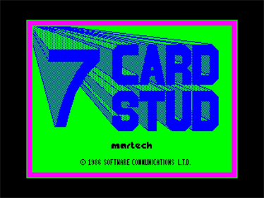 7 Card Stud - Screenshot - Game Title Image
