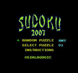 Sudoku - Screenshot - Game Title Image