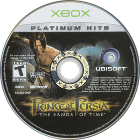 Prince of Persia: The Sands of Time - Disc Image