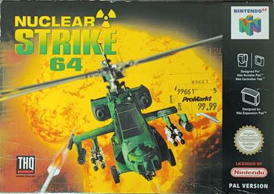 Nuclear Strike 64 - Box - Front Image