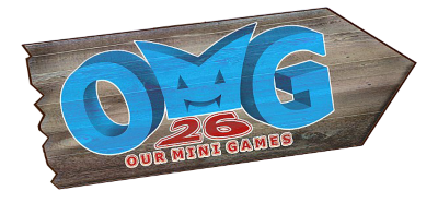 OMG 26: Our Mini Games - Clear Logo Image